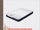 WD My Passport Slim 2TB Portable Metal External Hard Drive USB 3.0 with Auto Backup