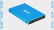Bipra 500Gb 500 Gb 2.5 Inch External Hard Drive Portable Usb 2.0 - Blue - Fat32