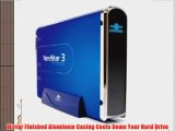 Vantec NexStar 3 NST-360SU-BL 3.5-Inch SATA to USB 2.0 and eSATA External Hard Drive Enclosure