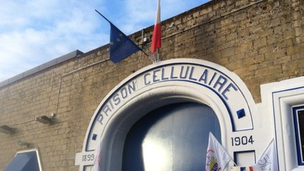 Blocage de la maison d'arrêt de Caen