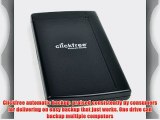 Clickfree Automatic Backup C2 500 GB USB 2.0 Portable External Hard Drive HD523B (Piano Black)