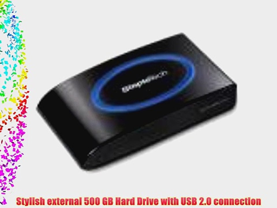 SimpleTech by Hitachi SimpleDrive 500 GB USB 2.0 External Hard Drive SP-U35/500 (designed by