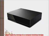 Toshiba 2TB Canvio Desk Desktop External Hard Drive (Black/Black) (HDWC120XK3J1)