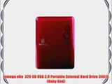 Iomega eGo  320 GB USB 2.0 Portable External Hard Drive 34615 (Ruby Red)