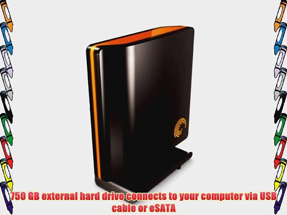Seagate FreeAgent Pro 750 GB 3.5 USB 2.0/eSATA External Hard Drive