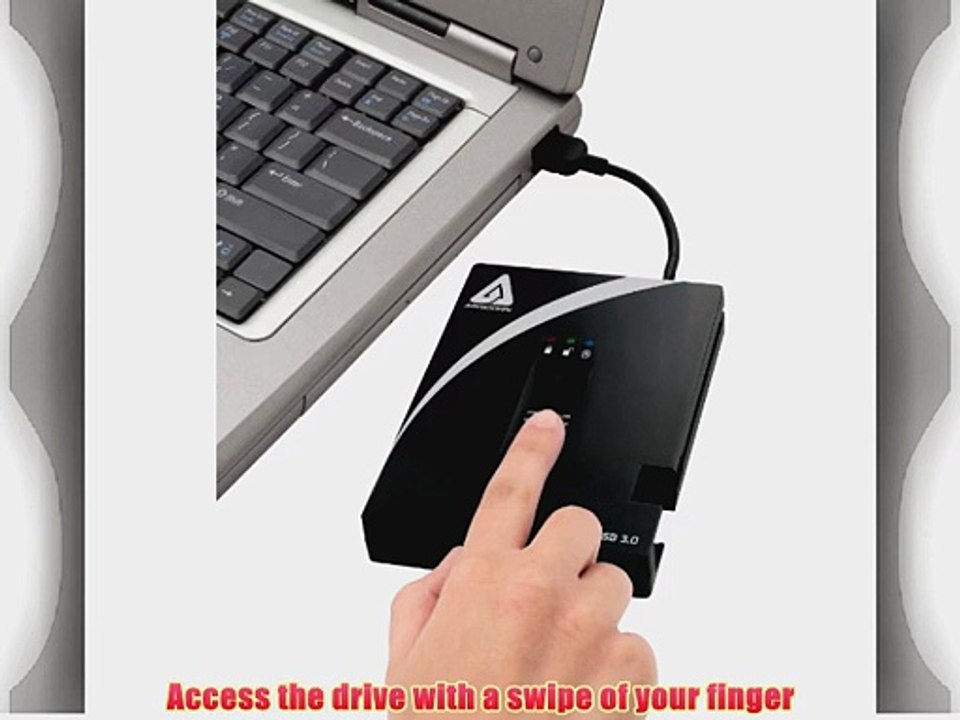 Apricorn Aegis Bio 3 750 GB USB 3.0 256-bit Encryption Portable Hard Drive A25-3BIO256-750