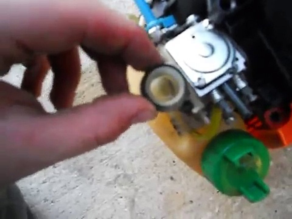 Carb problems on Husqvarna 326l Trimmer video Dailymotion