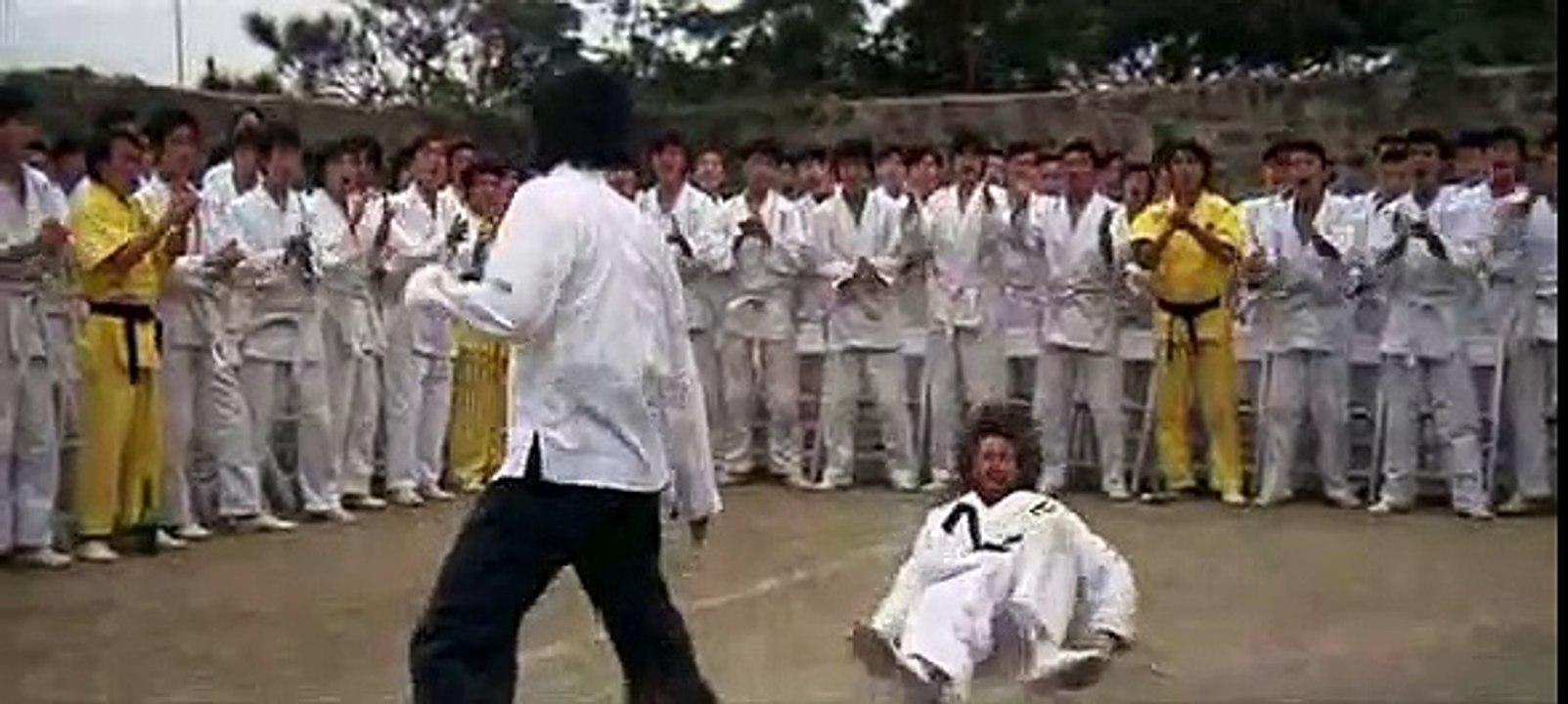 Bruce Lee fighting scene