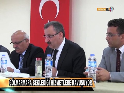GÖLMARMARA BEKLEDİĞİ HİZMETLERE KAVUŞUYOR
