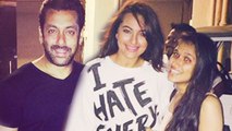 Salman & Sonakshi SNAPPED With Fans Outside Galaxy Apartment