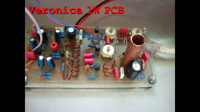 Veronica 1W FM Transmitter & 6W FM Amplifier DIY Project