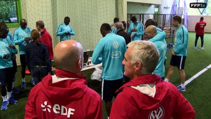 Tests physiques pour les Bleus avec Eric Bédouet