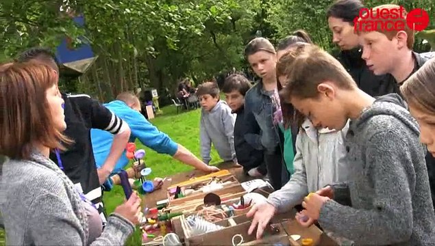 Les Hétéroclites 2015. Faire de la peinture à partir d'aliments