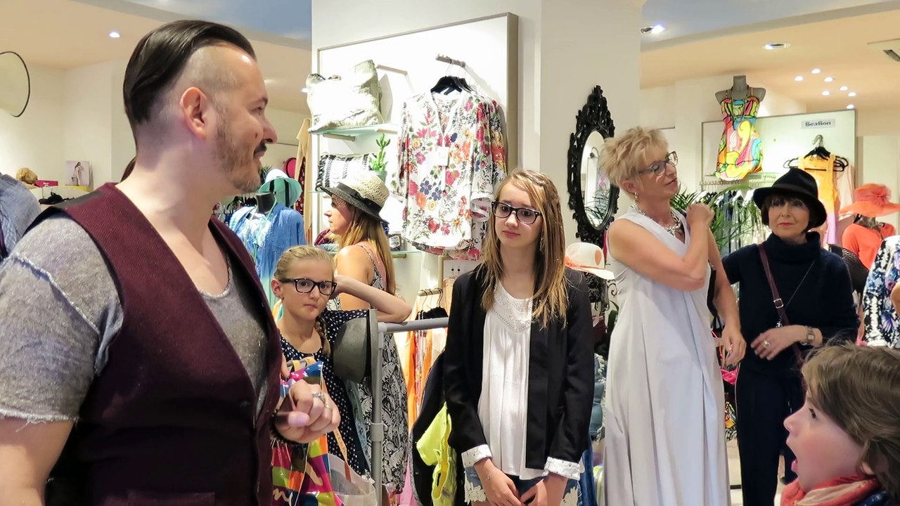 Les coulisses du défilé de mode d'Albertville avec Cédric Godefroy