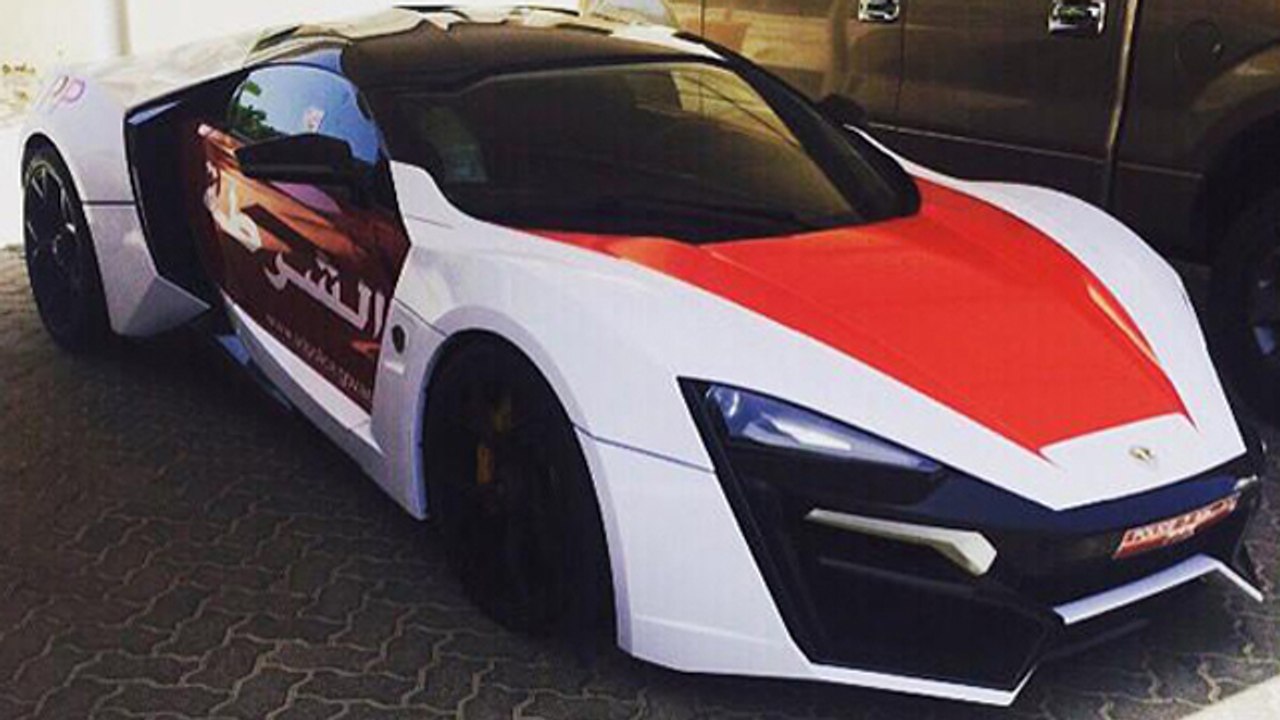 Lykan Hypersport Now Added To Abu Dhabi Police Fleet