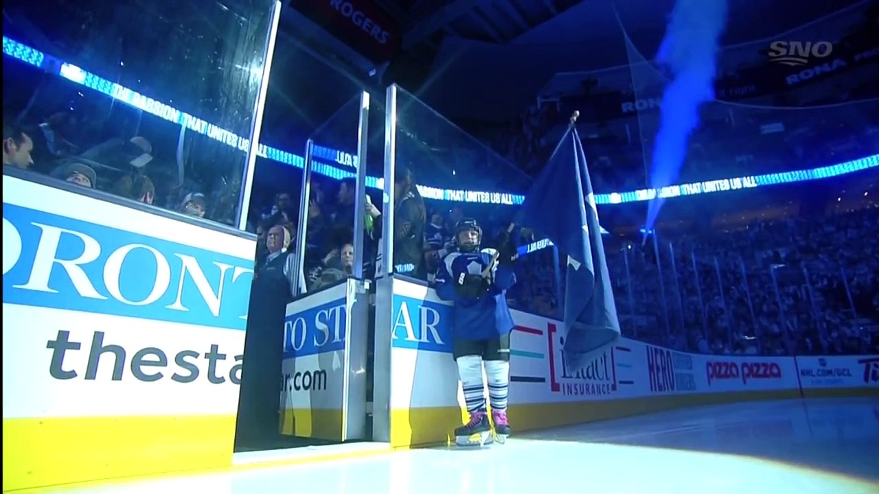 Toronto Maple Leafs Home Opener - Player Introductions - Jan 21st 2013 (HD)