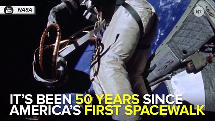 50 Years Ago Today, Man Walked In Space For The First Time