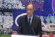 Florentino Pérez presenta a Rafa Benítez