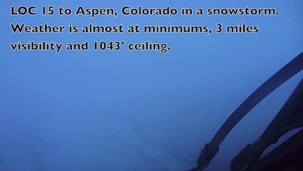 Plan Landing In A Snow Storma