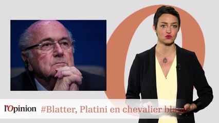 #tweetclash : #Blatter, Platini en chevalier Blanc