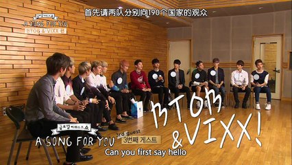 Global Request Show - A Song For You - Ep.6 with VIXX & BTOB (2013.10.11)