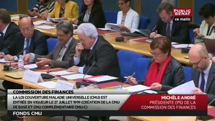 Audition - Suite à donner à l'enquête de la Cour des comptes sur le fonds CMU