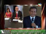 Entrevista a Ollanta Humala despues de Ultimo Debate Presidencial 2011