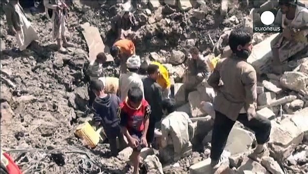 حملات جنگنده های هوایی عربستان سعودی به عدن و صنعا در یمن