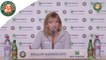 Press conference Timea Bacsinszky 2015 French Open / Quarterfinals