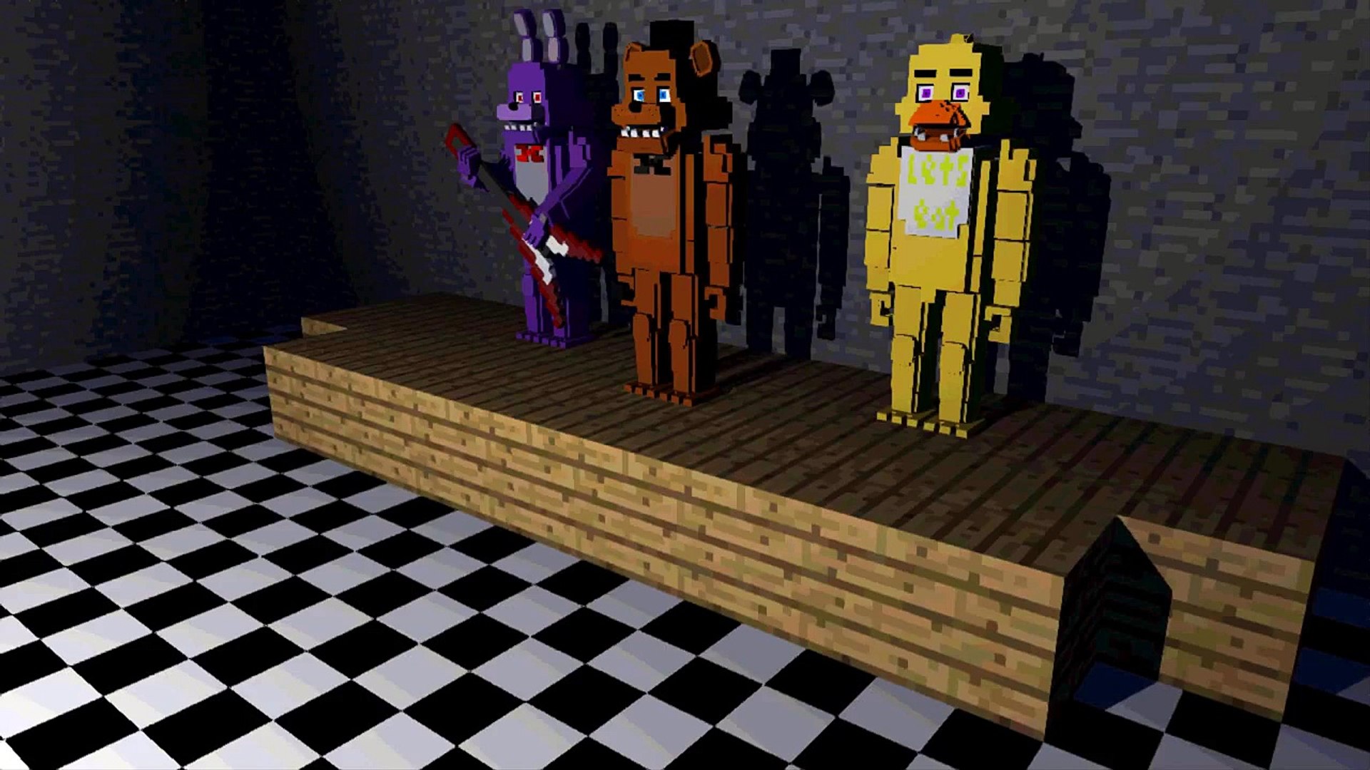 Five NIGHTS at FREDDY's in Minecraft! - video Dailymotion