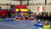 Xcel Platinum Gymnastics Meet: Leaping Leprechaun 2015