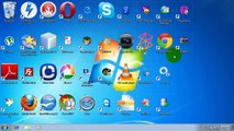 How to resize desktop icons in Windows 7