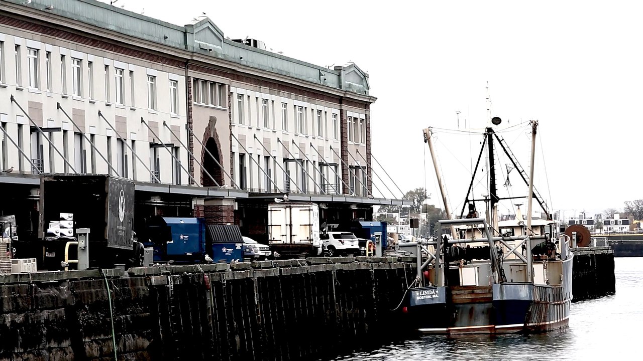 Fishing Boat At Port
