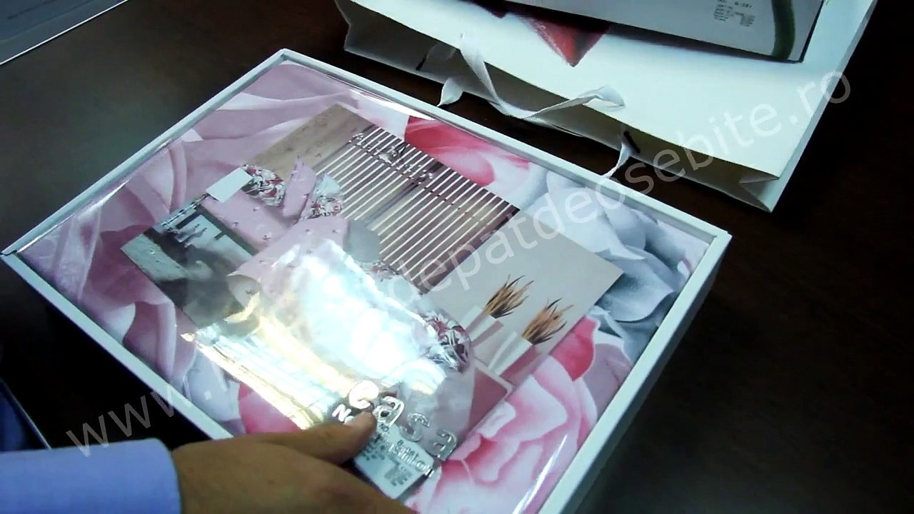 Lenjerii de pat din bumbac percale