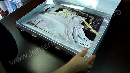 Lenjerii de pat din jacquard argintiu