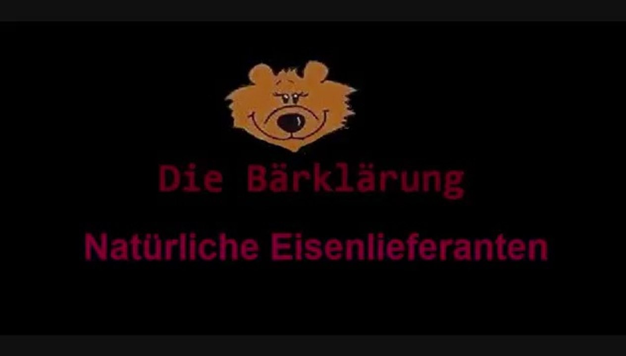Bärklärung Eisen Teil 2