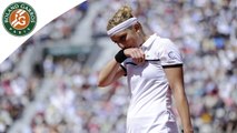 Temps forts T. Bacsinszky - A. Van Uytvanck Roland-Garros 2015 / Quarts de finale