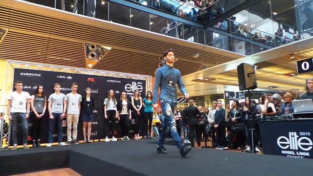 Le concours de mannequin Elite Model Look à Euralille