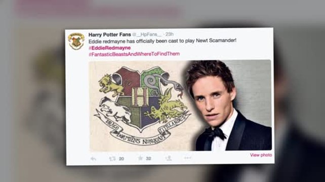 Fantastic Beast Eddie Redmayne Confirmed To Star In Harry Potter Spin Off