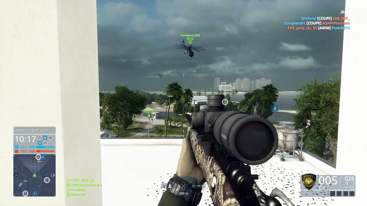 Unreal sniper, Battlefield™ Hardline