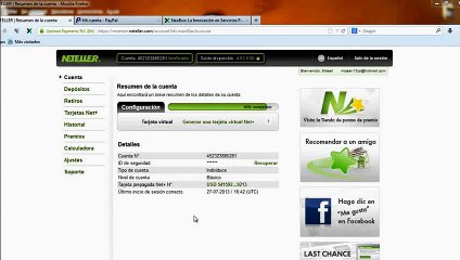 Verificar Tu Cuenta Paypal Con Neteller HD (480p)