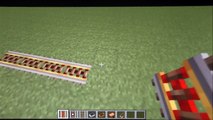 Comment utiliser les différents rails et les différents wagons minecraft [TUTO]