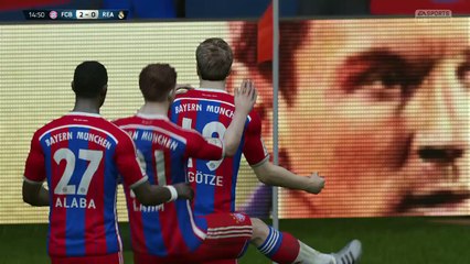 FIFA 15 Onl Friendlies 6-1 FCB V REA, 2nd Half