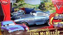 [Disney Pixar Cars] Transforming Lightning McQueen Finn McMissile Mater Dinosaur