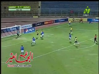 اهداف الشوط الأول ( الإسماعيلي 2-2المقاولون العرب ) الدورى المصرى