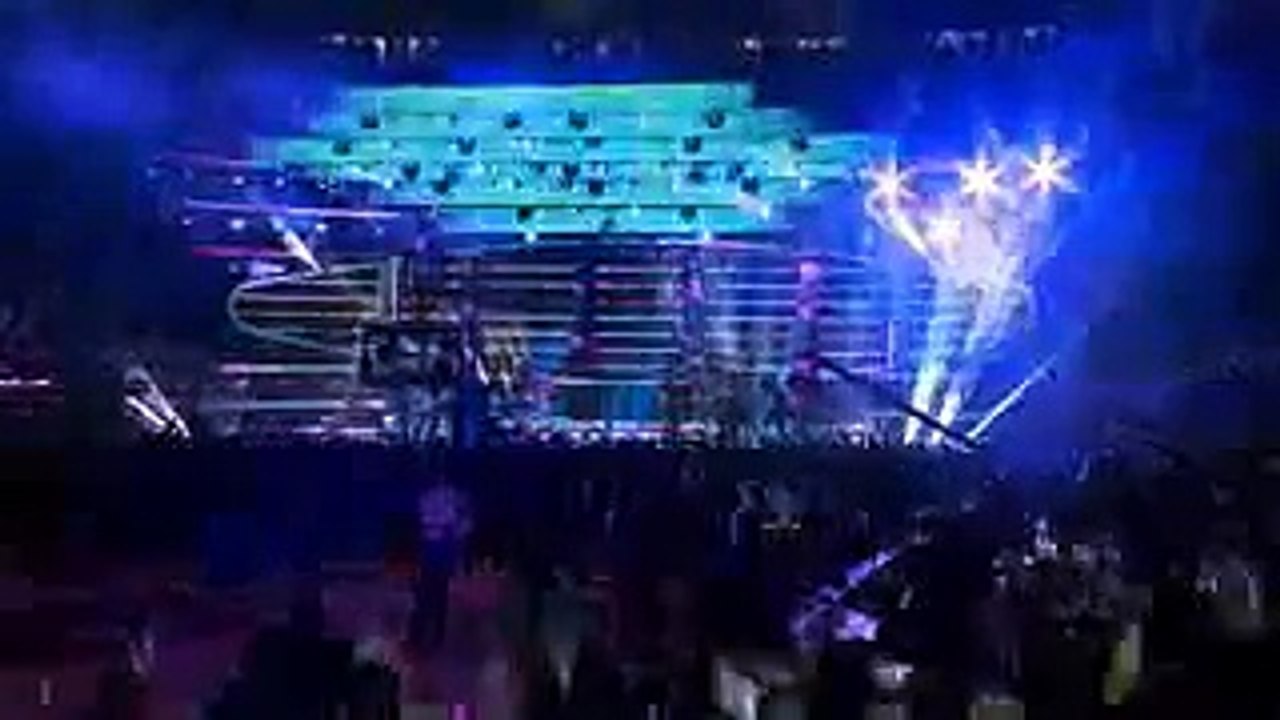 2015 NBA All Star Game Halftime Show  Ariana Grande ft, Nicki Minaj bang bang video en vivo