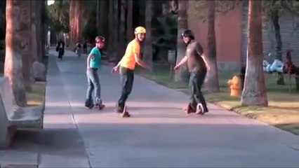 Коньки бокового кругового типа - The Sidewinding Circular Skates 2015
