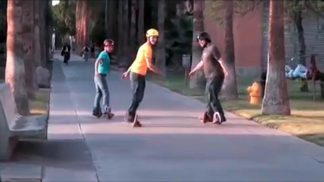 Коньки бокового кругового типа - The Sidewinding Circular Skates 2015