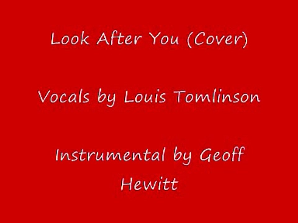 Look After You Cover