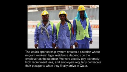 Qatar & The World Cup - David Harris Toronto